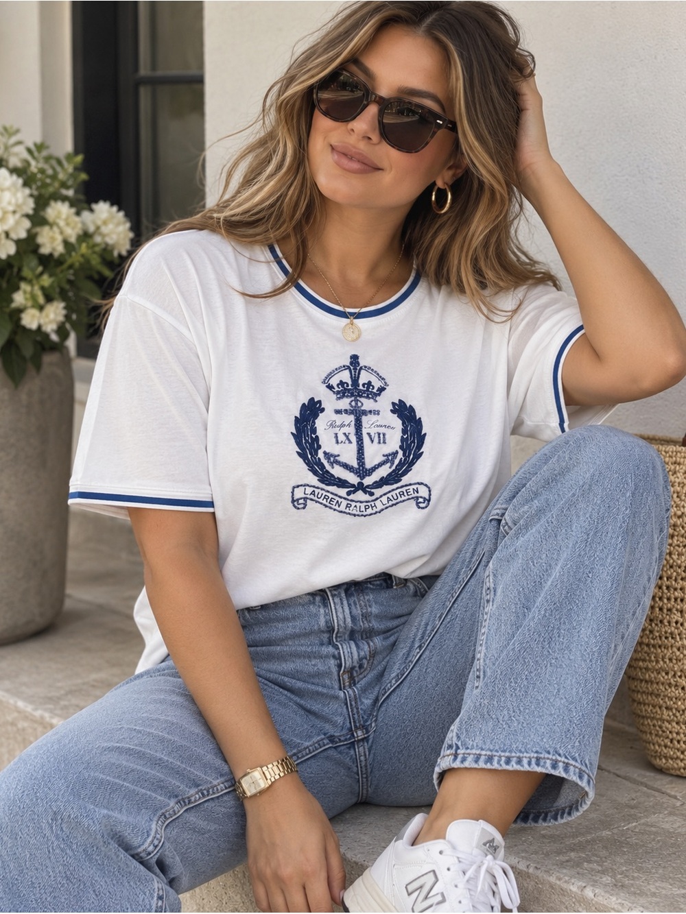 Vintage Lauren Ralph Lauren Yacht Club Tee